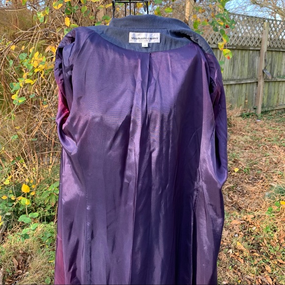 Vintage Stephanie Cueller Military Inspired Trench - Picture 10 of 15